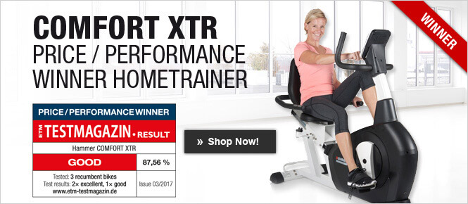 Price Performance Winner Comfort XTR Hometrainer
